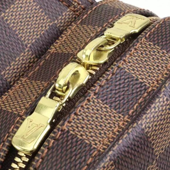 LOUIS VUITTON Damier Geronimos Body Bag Waist Bag Brown - Picture 6 of 12